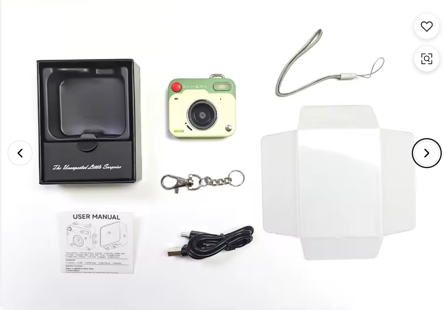 Keychain Analog Camera